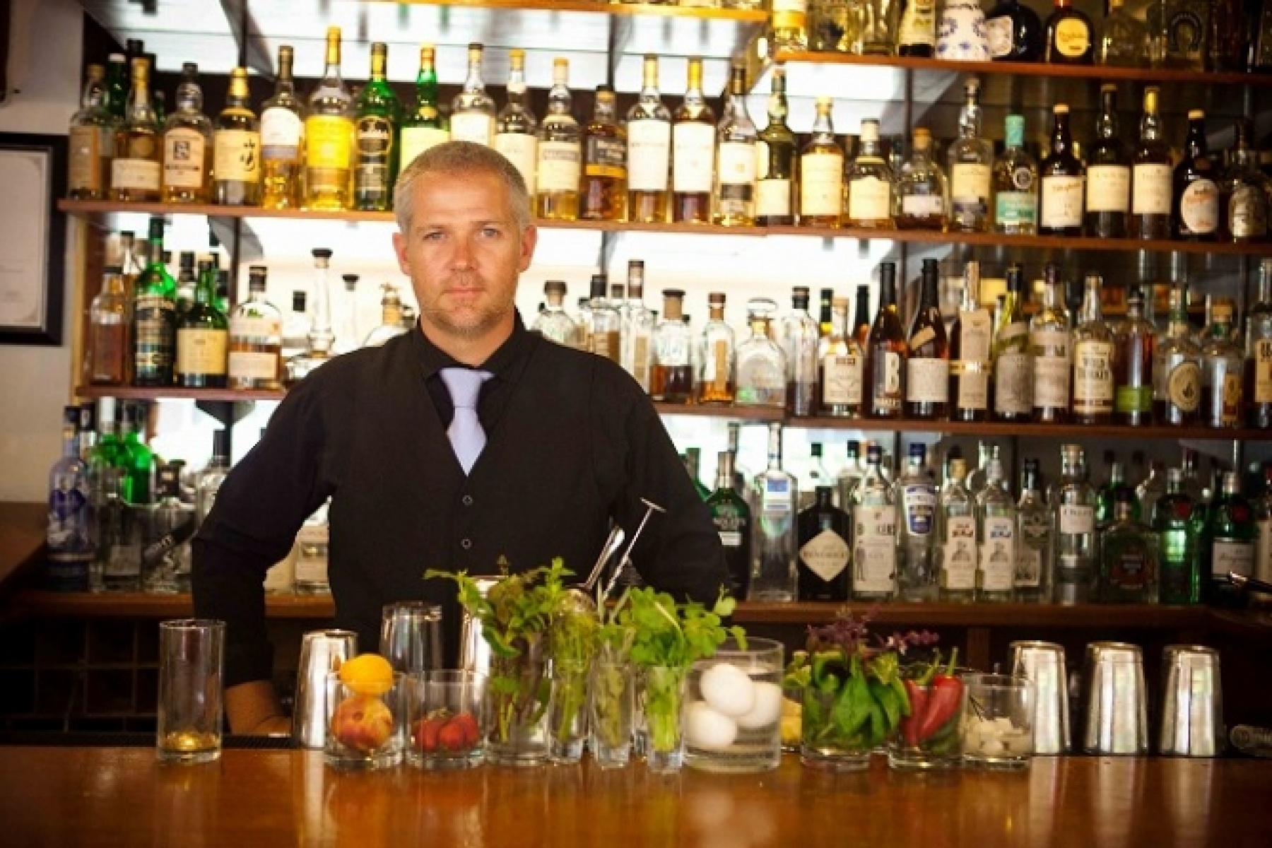 地産地消の究極系、LA発、
ファーム・トゥ・グラスのバー。
＜前編＞