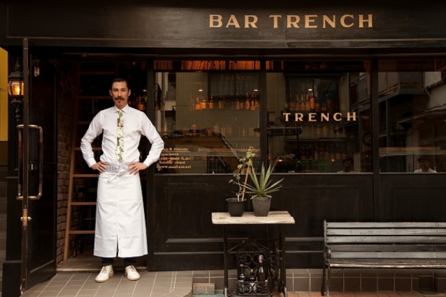 ルーツはブラジルと日本。
世界基準の個性派バーテンダー。
＜前編＞
