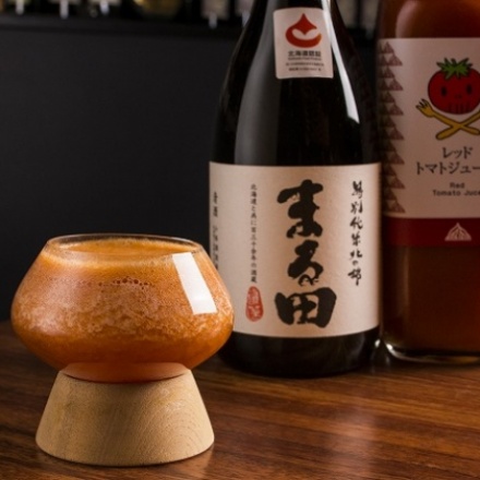 シゼントトモニイキルコトのトマトジュースと北海道産純米酒のカクテル